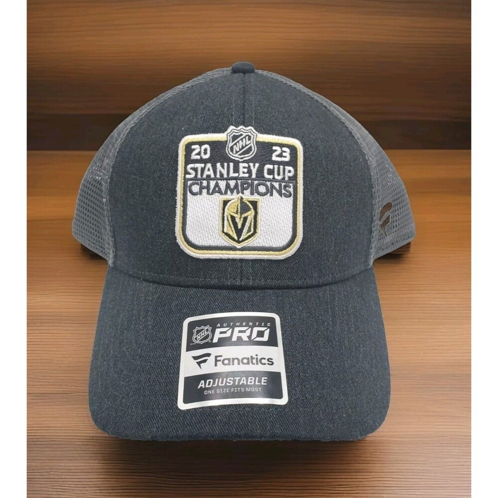 Fanatics 2023 Stanley Cup Champions Las Vegas Golden Knights SnapBack Hat NWT